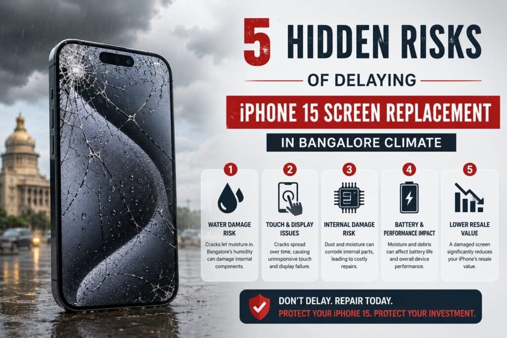 iPhone 15 Screen Replacement Banglore