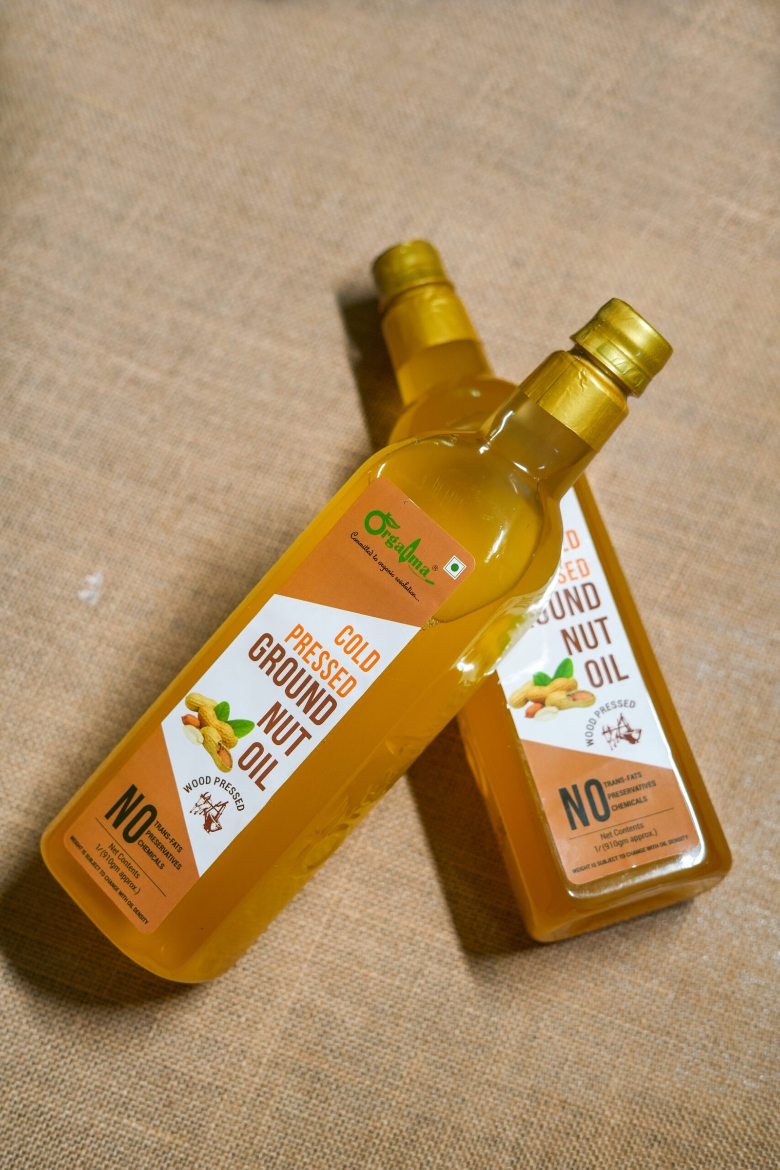 Orgatma Combo Pack – Groundnut Oil(1ltr) + Himalayan Rock Salt (1Kg) + High Curcumin Turmeric (500gm) - Image 2