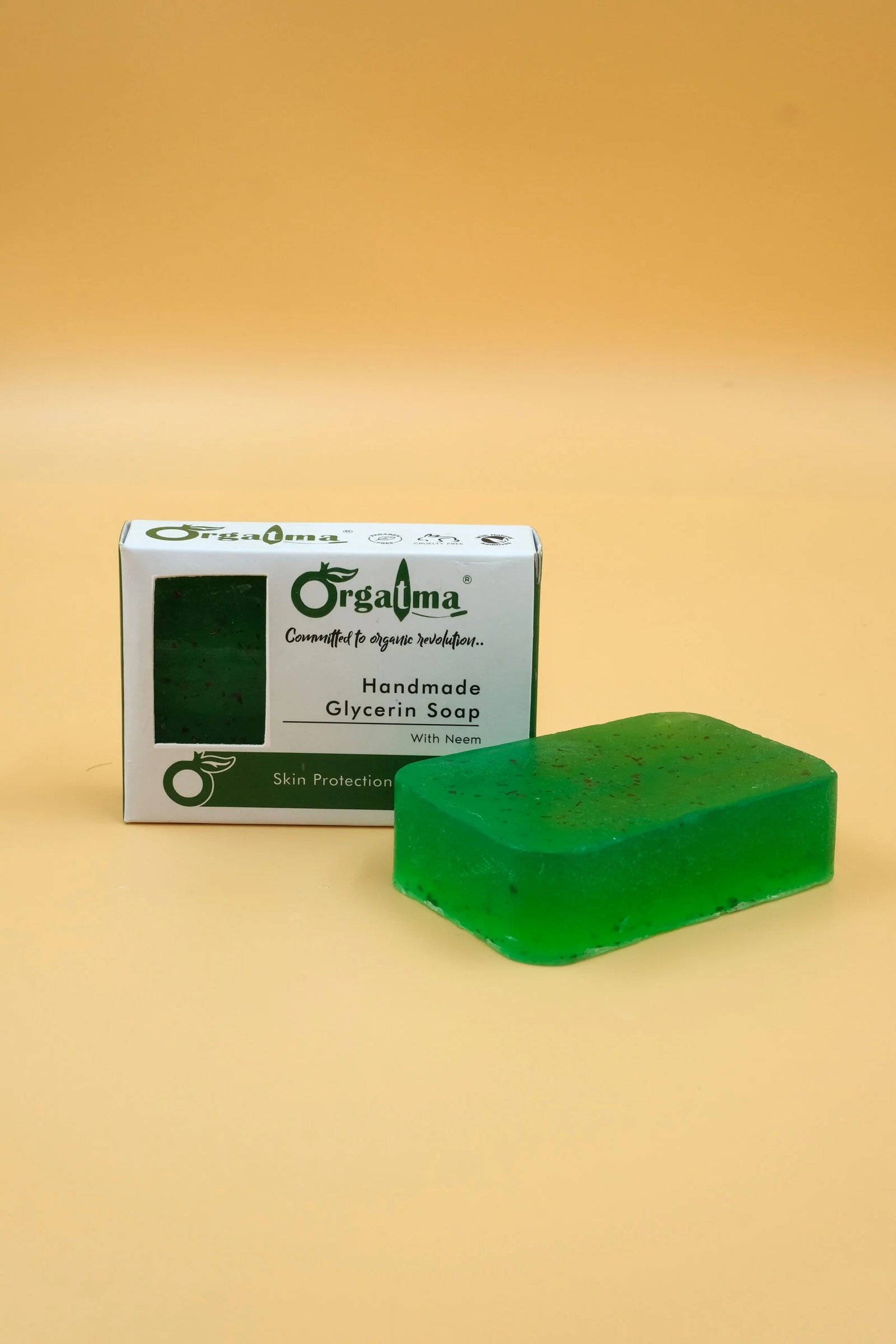 Orgatma Handmade Neem Soap - Image 3